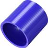A ABSOPRO Tubo Silicone Dritto Blu 1 Pz Per Auto Resistente Al Calore | Int. 60mm Est. 70mm Lungh. 76mm Spessore Parete 5mm Temp. -60°C~260°C Press. Max 150PSI Per Raffreddamento Motore
