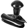 CGEAMDY Manopola Universale per Auto Booster, Pomello Del Volante, Manopola Spinner Potenza Pomello Booster, Accessori Universali Interni Decorativi per Auto, Trattore, Trattorino, Barca(Nero)