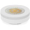 Lampada LED GX53 5W Angolo stretto 38° con chip LED OSRAM Colore Bianco Caldo 3.000K