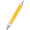 Lampada LED R7s 9W da 118mm in Vetro 230V - No Flickering Colore Bianco Naturale 4.000K