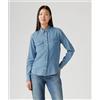 LEVI'S ® Levi's® Camicia Iconic Western Lino+ Denim Light Blue Denim Donna