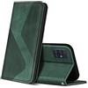 ZONNAVI Cover per Samsung Galaxy A51, Flip Custodia Pelle PU con [Slot Cart] [Supporto Stand] [Magnetica], Cover a Libro Portafoglio per Samsung Galaxy A51 (Verde)