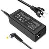 STLIERT Caricatore 65W Alimentatore per Acer Aspire 3 5 E1 E3 E5 V3 V5 V7 E14 E15 ES1 A314 A315 A317 A514 5250 5253 5336 5349 5517 5532 5733 5742 5750 7560 Caricabatterie (5,5 x 1,7 mm)