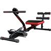 Kendox RowShaper - vogatore per la casa - pieghevole - attrezzo fitness per cardio & allenamento della forza - display LCD per l'allenamento a casa - portata fino a 120 kg - incluso piano di