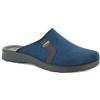 inblu Pantofole Uomo Invernali Pelle Ciabatte Calde Eleganti Comode Slip On Morbide da Casa IB-BG0049 (Blu Navy,40)