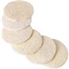 LEEMASING 50 pezzi spugna naturale luffa viso esfoliante per corpo e viso