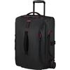 Samsonite Paradiver Light - Borsone con Ruote & Funzione Zaino (55 cm), Small, Bagaglio a Mano, Idrorepellente, Leggero, 51L, Nero (Black)