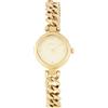 Breil Orologio TW2143 DONNA LOU quadrante MONO-COLORE BIANCO movimento SOLO TEMPO - 2 LANCETTE QUARZO e BRACCIALE ACCIAIO ORO