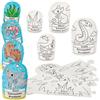 Baker Ross FN464 Set da colorare con animali della catena alimentare - 3 set, STEM e scienze, ausili didattici per bambini e scuole