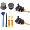 Hzxkqmil Joysticks di Ricambio per Lenovo Legion Go S (2025), Accessori Joystick Analogici e Impugnature per Pollice con Kit di Riparazione per Legion Go S Console Gaming, Grigio