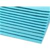 cyclingcolors 2x Foglio di Feltro Hobby Artigianato Cucito Scrapbooking Arte Artigianato Decorazione Decoupage A4 20x30cm spessore 2-3mm Poliestere 416 g/m² - azzurro