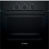 Bosch Forno Elettrico da Incasso Ventilato Multifunzione con Grill 66 Litri 60 cm Classe A colore Nero - HBF011BA2 Serie 2