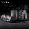 VMAN 138-IN-1 Set di cacciaviti elettrici di precisione professionale Punta magnetica Kit di riparazione per computer e console per giochi e telefoni Regalo per uomo - 138 In 1 Black