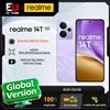 realme Versione globale realme 14T 5G Smartphone MediaTek Dimensity 6300 Chipset 6000mAh Titan Batteria IP69 Resistenza all'acqua di livello superiore - 8GB 256GB Black