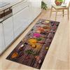 ABenxxou Tappeto da cucina e tappetini, 7 mm di spessore, colore cucina, antiscivolo, tappetino da cucina antiscivolo, tappetino da cucina in gomma, set per interni ed esterni, 40 x 120 cm