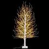 Gruppo Maruccia - Albero Natalizio Luminoso con 1300 Luci Led Bianco Caldo - Albero di Natale Artificiale per Interni ed Esterni Altezza 1,8 Metri 234 Rami Luminosi