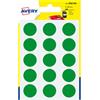 AVERY Blister 90 etichetta adesiva t PSA19V onda PSA verde Ã˜19mm A
