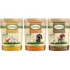 Lukullus in buste Pacco misto 6 x 300 g Alimento umido per cane - Regionale: Pollame & Agnello, Coniglio & Selvaggina, Cuori Tacchino & Oca