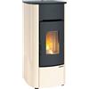EXTRAFLAME Stufa a pellet canalizzata Mariella Plus Avorio - 001294850