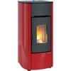 EXTRAFLAME Stufa a pellet canalizzata Mariella Plus Bordeaux - 001294851