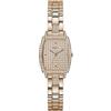 Guess Women's 25mm Watch - Gold Tone Bracelet Champagne Dial Gold Tone Case