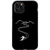 Skifahrer Skifahren und Skitour Ski Gesc Sciatore Freerider per sci o sci alpinismo Custodia per iPhone 11 Pro