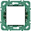 VIMAR Supporto Vimar Plana 2 Moduli Con Griffe per Scatole Tonde 14602 - Facile Installazione e CompatibilitÃ Ottimale