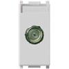 VIMAR Presa TV SAT Vimar Plana 14318 - Connettore F a Vite, Facile Installazione, Design Elegante