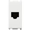 Vimar Plana Presa Telefonica RJ11 14320 - Design Elegante, Facile Installazione, CompatibilitÃ Universale