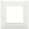 Vimar Plana Placca 2 Moduli Colore Avorio SKU 14642.02 - Design Elegante, Resistente e Funzionale
