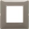 Vimar Plana Placca 2 Moduli Cenere 14642.40 - Tecnopolimero Resistente e Design Compatto