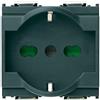 VIMAR Presa VIMAR 2P+T 16A Universale Grigio - Codice SKU 16211, Design Moderno e Sicuro