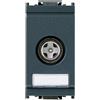 VIMAR Presa Coassiale VIMAR TV-RD-SAT Diretta Grigio - Cod. SKU 16306.01, Frequenze 5-2400 MHz, Basso 1 dB
