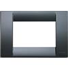 VIMAR Placca Classica 3M Grigio Grafite - SKU 16743.15, Design Elegante, Tecnopolimero Resistente