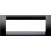 VIMAR Placca Classica 6M Nera - Codice SKU 16746.16, Design Elegante e Resistente in Tecnopolimero