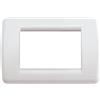 VIMAR Placca RondÃ² 3M Bianco Idea - SKU 16763.04, Tecnopolimero Resistente, Design Elegante e Moderno