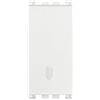 VIMAR Pulsante VIMAR 1P NO 10A Illuminabile 250V - Codo SKU 19008.B, Design Compatto e Resistente