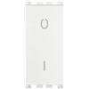VIMAR Interruttore VIMAR 2P 16AX Bianco - SKU 19015.B, Illuminabile, Design Elegante, Facile Installazione