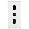 VIMAR Presa VIMAR 2P+T 16A P17/11 Bianco - 19203.B, Sicura e Facile da Installare, Ideale per Casa e Ufficio