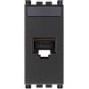 VIMAR Presa RJ45 Netsafe Cat5e UTP Grigio VIMAR - Codice SKU 19339.11, Installazione Facile e Alta QualitÃ