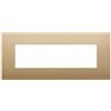 VIMAR Placca Classic 7M Oro Matt - Design Elegante, Materiale Resistente, SKU 19657.78