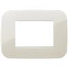 VIMAR Placca Round 3M Reflex Avorio, SKU 19683.67 - Design Elegante e Resistente per Ambienti Moderni