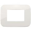 VIMAR Placca Round 3M Ivoria - SKU 19683.83, Design Elegante in Tecnopolimero Resistente