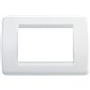 VIMAR Placca RondÃ² 3M Bianco Brillante VIMAR SKU: 16763.01 - Design Elegante e Durevole, Facile Installazione