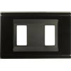 FEB 2582/N Placca 2 Moduli Nera (Compatibile Serie Magic/Laser)