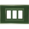 FEB Placca Click 3F Verde Scozia FEB 2583/VS - Tecnopolimero Resistente, Design Elegante e Moderna