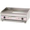 FIMAR Fry top elettrico da banco piastra liscia e rigata 75 x 40 cm, 6 kW