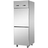 ARMADIO COMBINATO REFRIGERATO GN 2/1 IN ACCIAIO INOX A DOPPIA TEMPERATURA CON 2 SPORTELLI - Temperatura -18 / -22 C