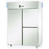 ARMADIO STATICO GN 2/1 IN ACCIAIO INOX CON 1 PORTA E 2 SPORTELLI - Temperatura 0 / 10 C