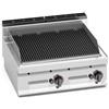 GRIGLIA PIETRA LAVICA A GAS TOP - 80x70